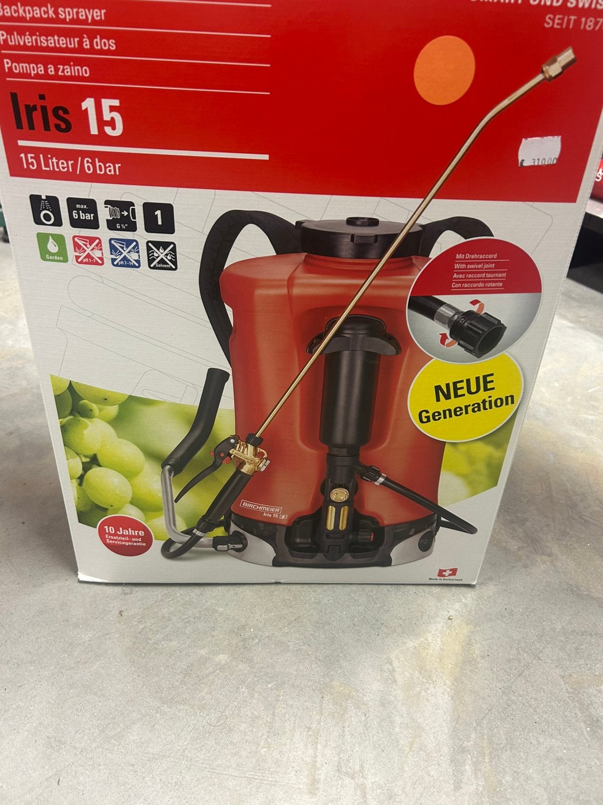 Pulverisateur Birchmeier Iris 15L neuf !, Tuin en Terras, Hand-tuingereedschap, Ophalen of Verzenden, Nieuw, Overige soorten