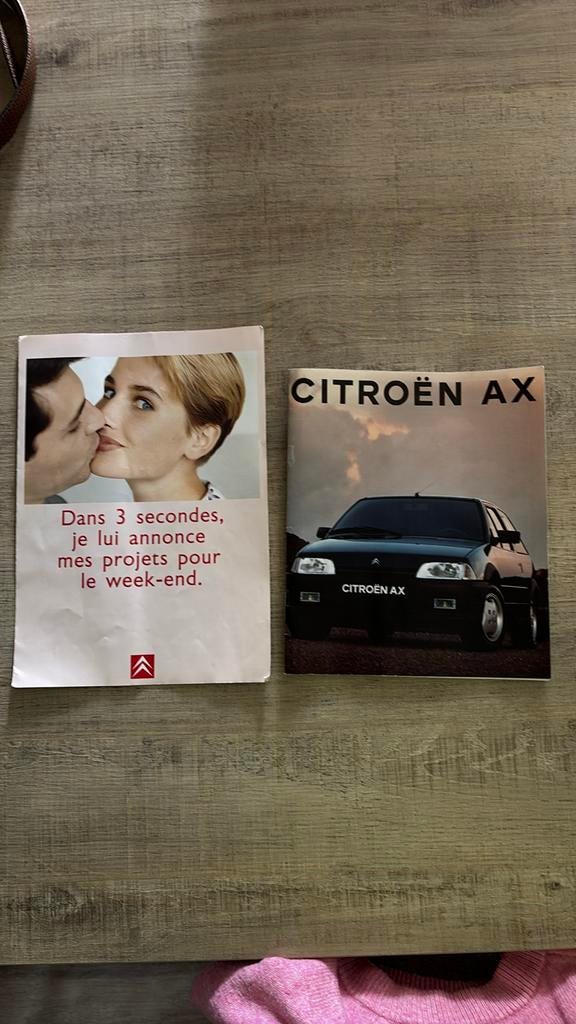 Catalogussen Citroën AX, Ophalen, Zo goed als nieuw, Citroën