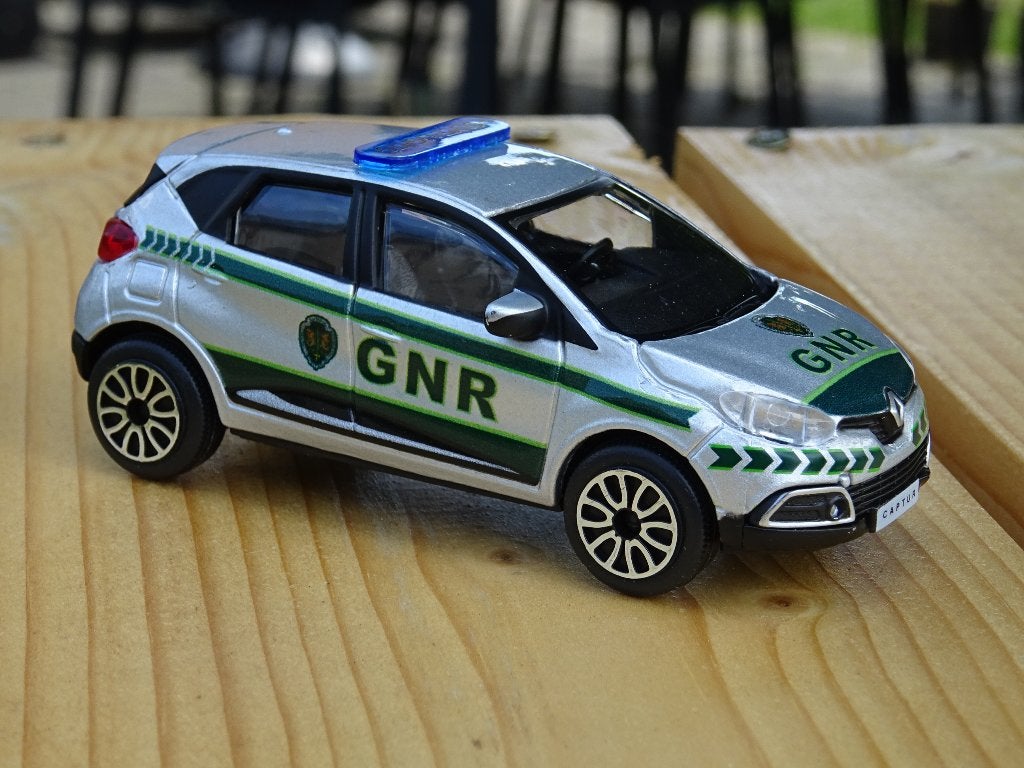 2015 Renault Captur GNR Portugal - 1/43, Ophalen of Verzenden, Nieuw, Auto, Overige merken