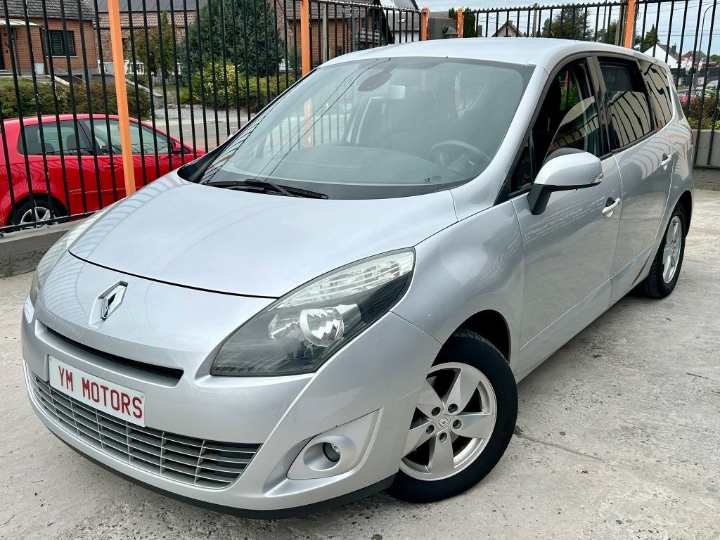 Renault Grand Scenic 2011 7pl 1500 dci ** 76.000km **, Voorwielaandrijving, Zwart, 4 cilinders, Verwarmde buitenspiegels