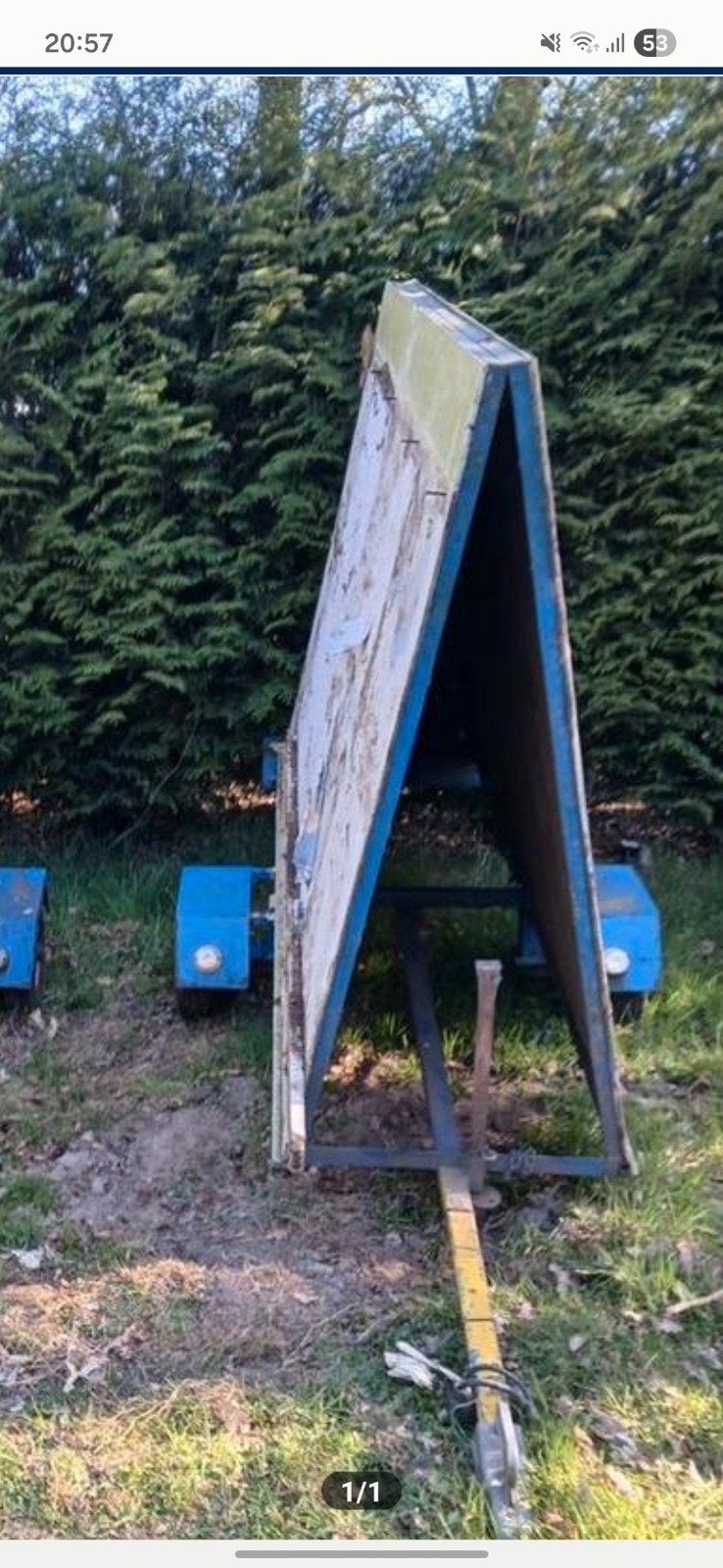 2 reclamewagens, Auto diversen, Aanhangers en Bagagewagens, Ophalen of Verzenden