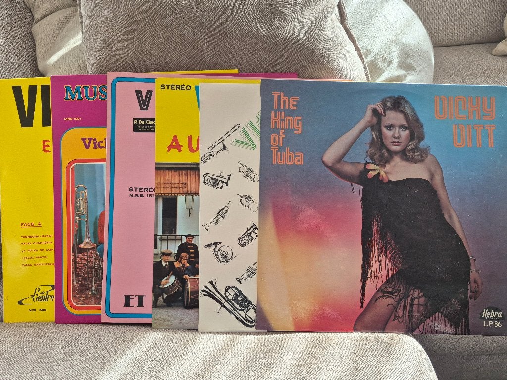 6 Vicky VITT 33T vinyl, Ophalen, LP, Gebruikt, Overige genres