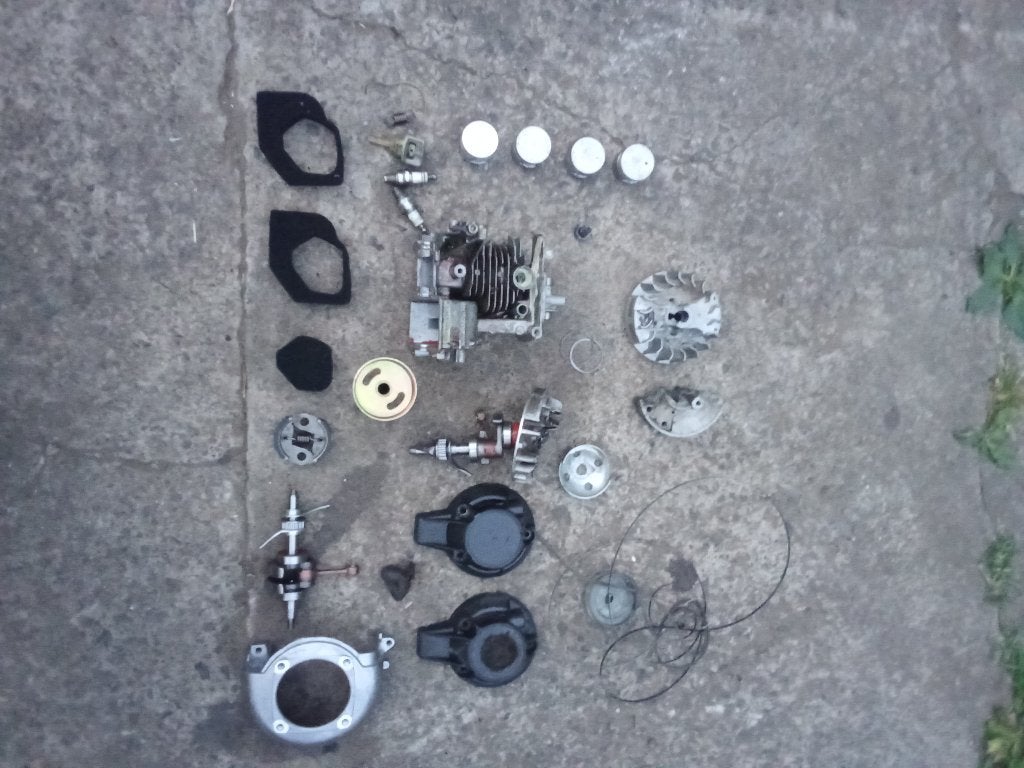 Honda gx25 onderdelen lot, Doe-het-zelf en Bouw, Ophalen, Gebruikt, Aluminium