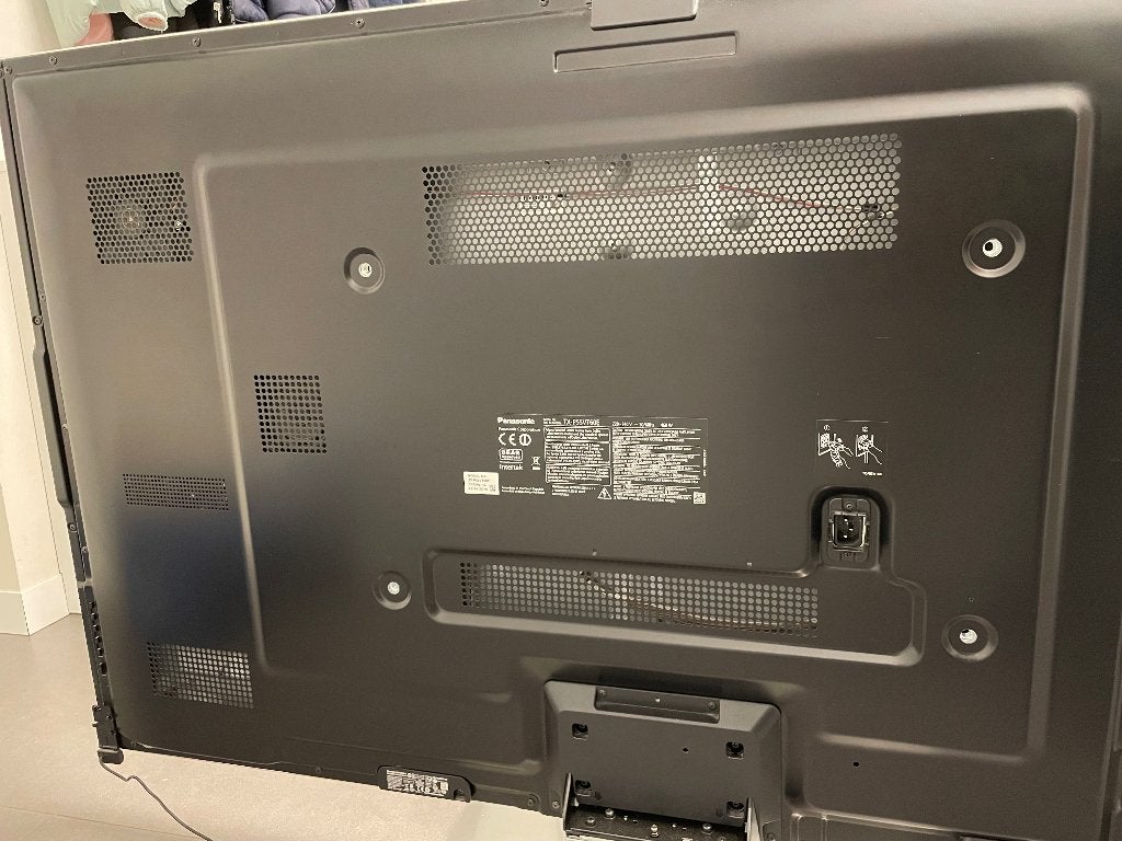 Panasonic plasma 55 inch TV, Ophalen, Zo goed als nieuw, LCD, Panasonic