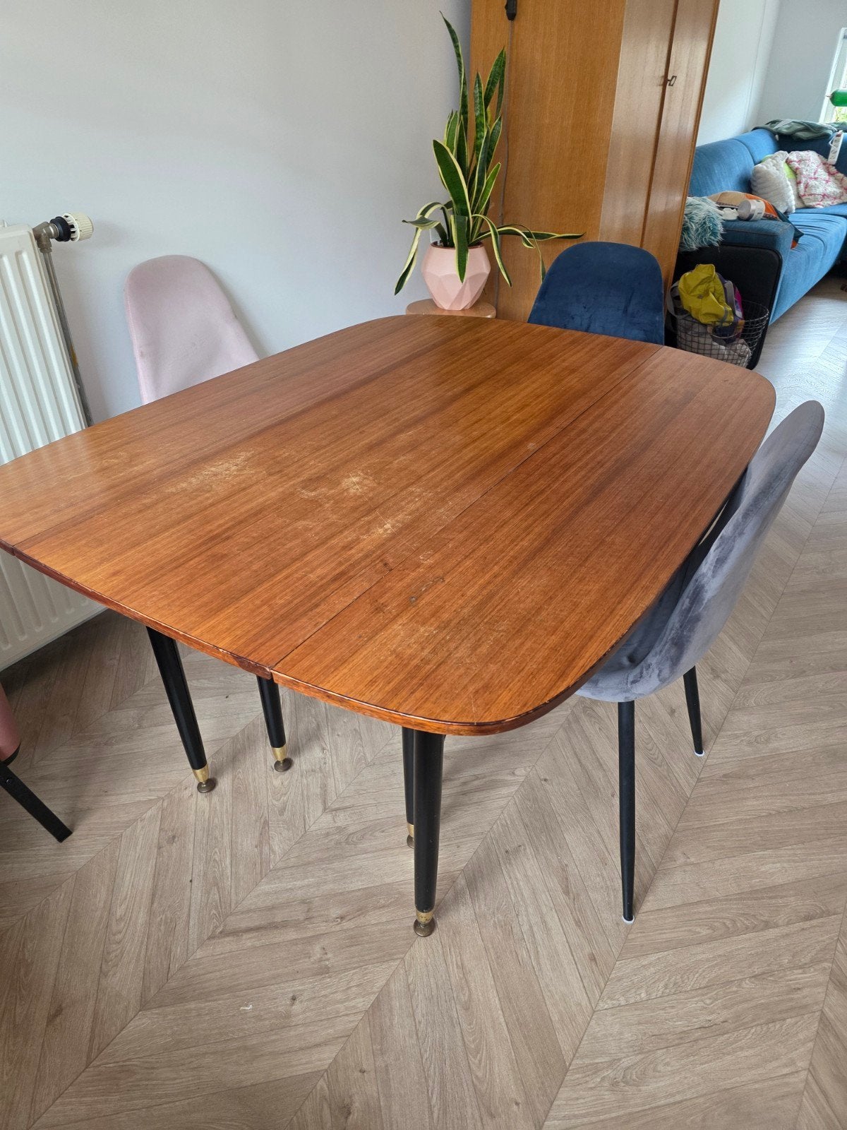 vintage teak tafel jaren 50 Gplan, Maison & Meubles, Enlèvement