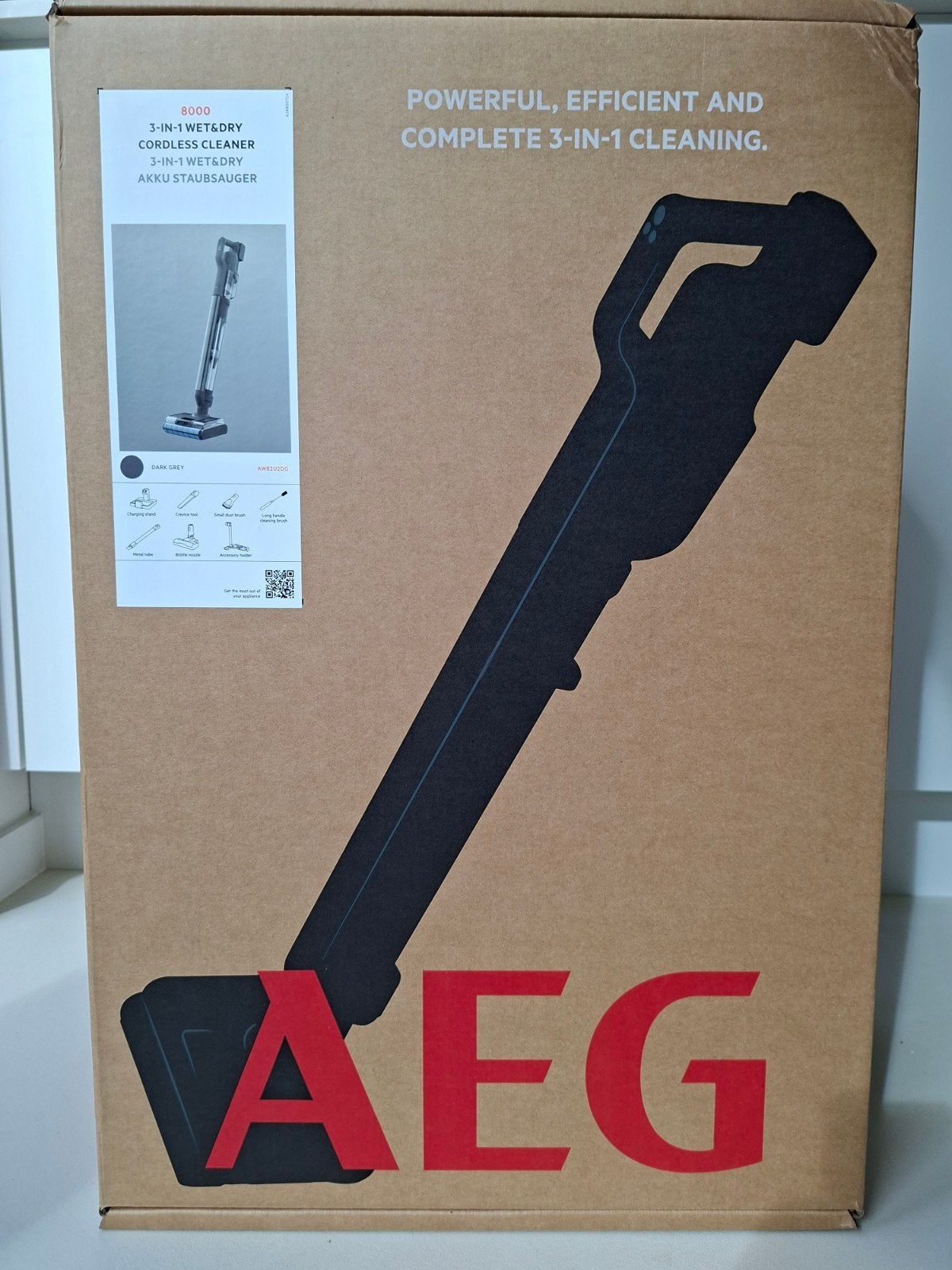 AEG AW82U2DG, Ophalen, AEG