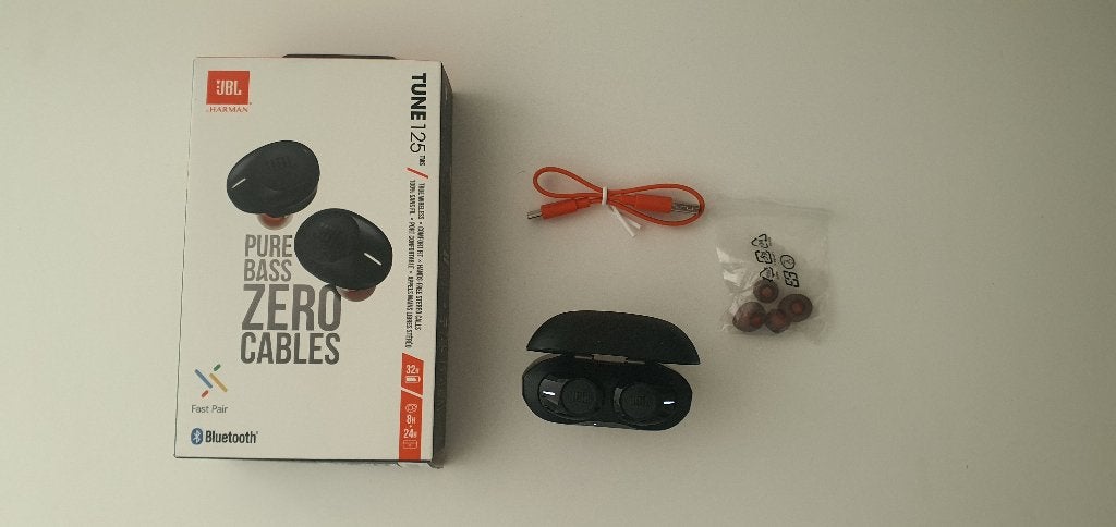 Écouteurs intra-auriculaires sans fil JBL Tune 125 TWS, Télécoms, Neuf, Enlèvement ou Envoi, JBL, Bluetooth