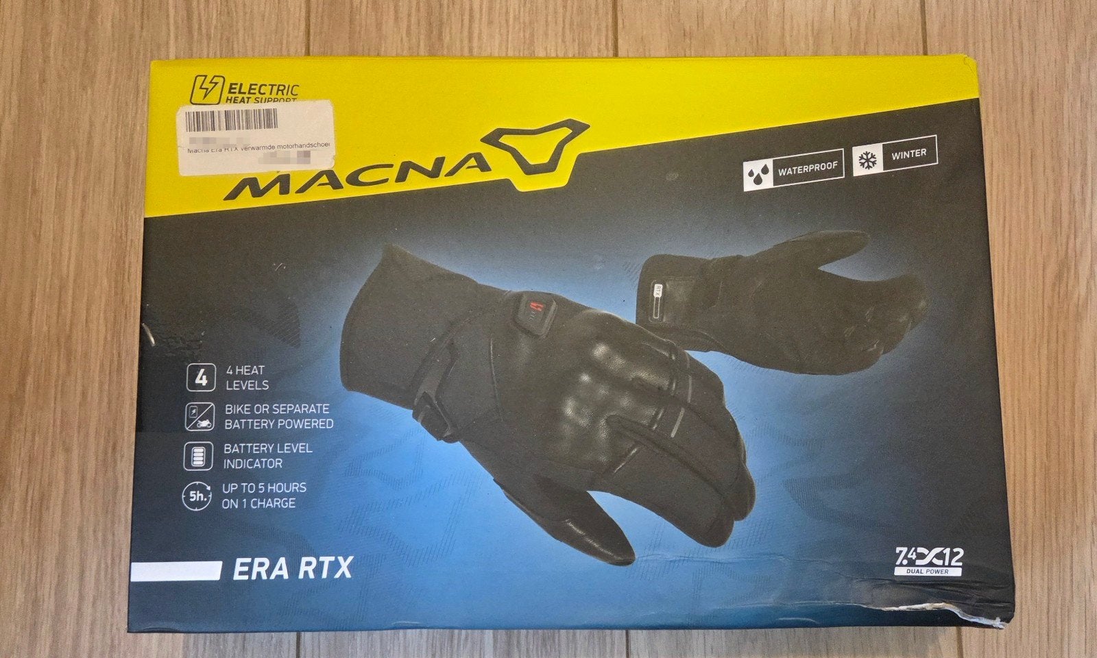 Macna ERA RTX verwarmde handschoenen XL, Dames, Ophalen of Verzenden, Handschoenen, Tweedehands