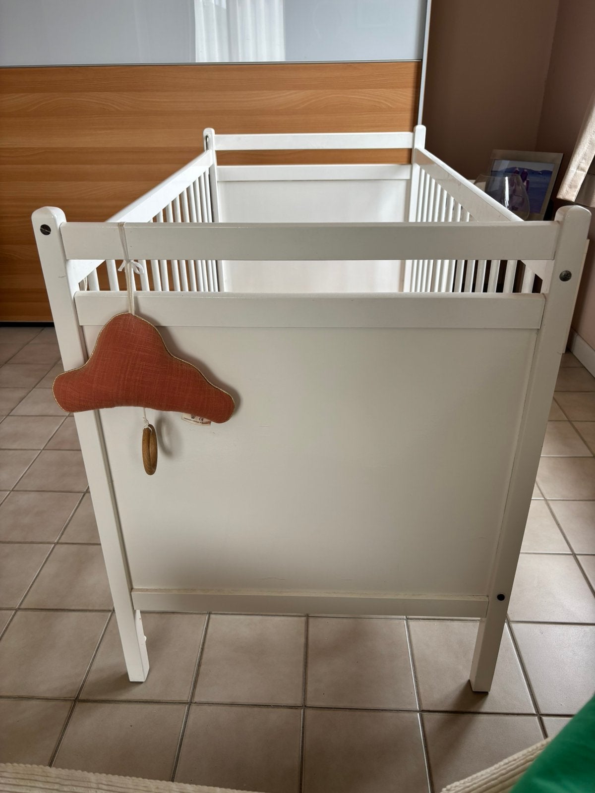 Kinderbed 1m20 op 60, Gebruikt, Minder dan 140 cm, Minder dan 70 cm, Ophalen