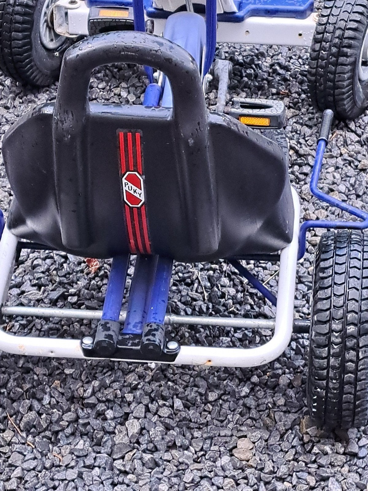 gocart merk puky, Ophalen