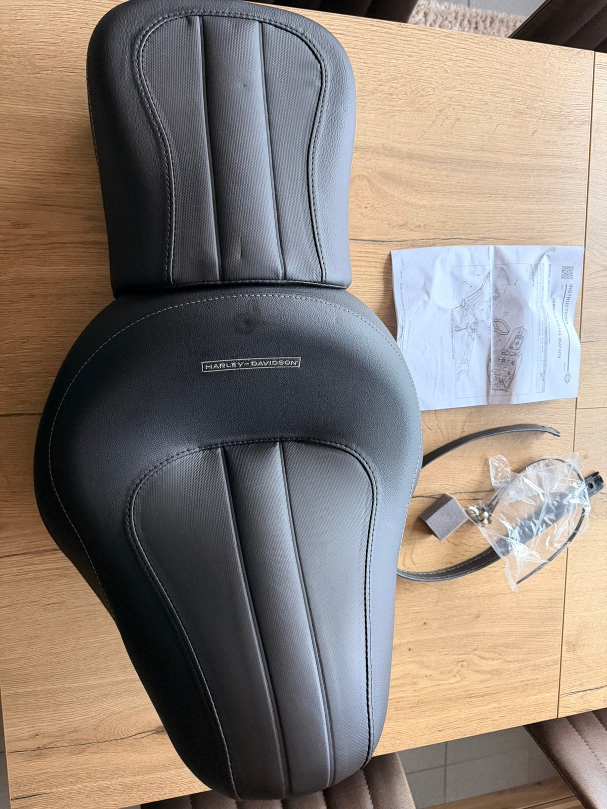 Zadel touring duo voor onder andere Fatboy, Motoren, Ophalen