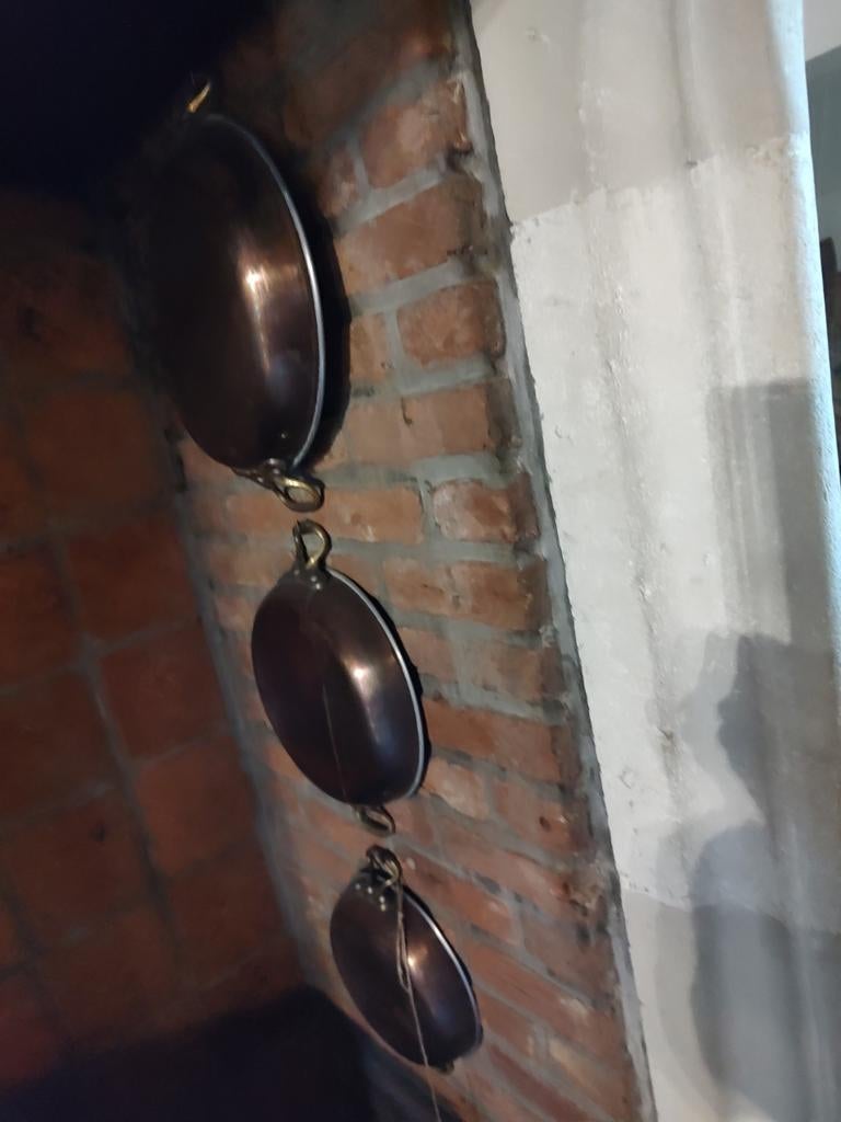 koperen pannen, Antiek en Kunst, Antiek | Brons en Koper, Ophalen