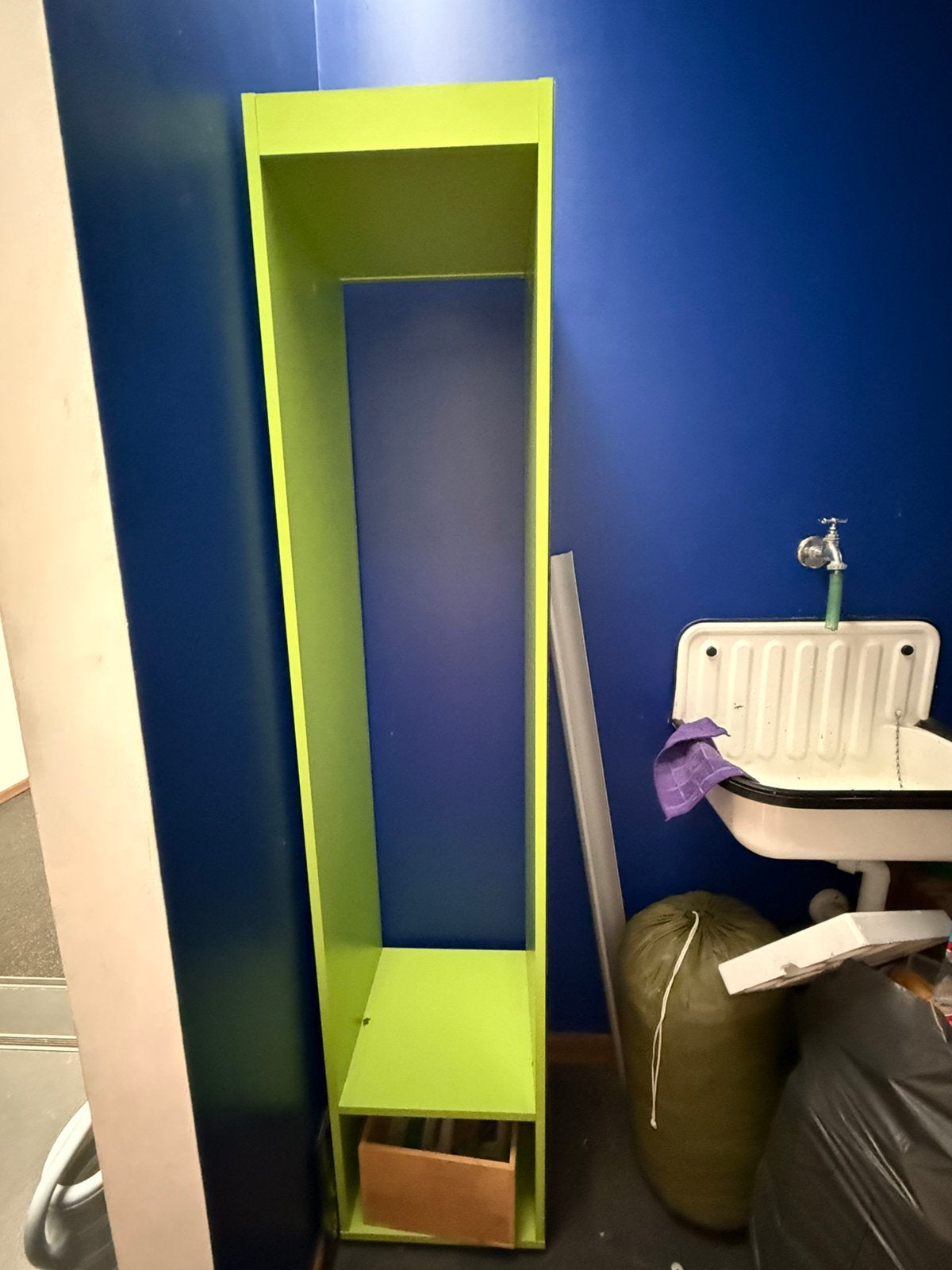 Smalle groene kast, Enlèvement, Utilisé