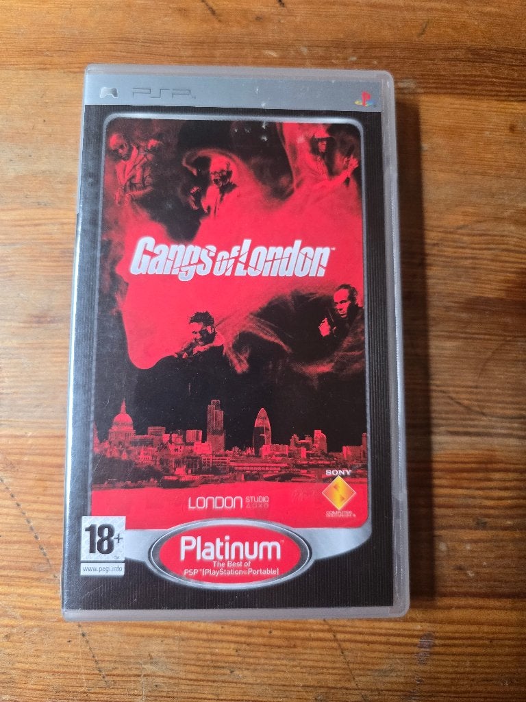 gangs of london, Games en Spelcomputers, Games | Sony PlayStation Portable, Ophalen of Verzenden, Zo goed als nieuw, Vanaf 18 jaar