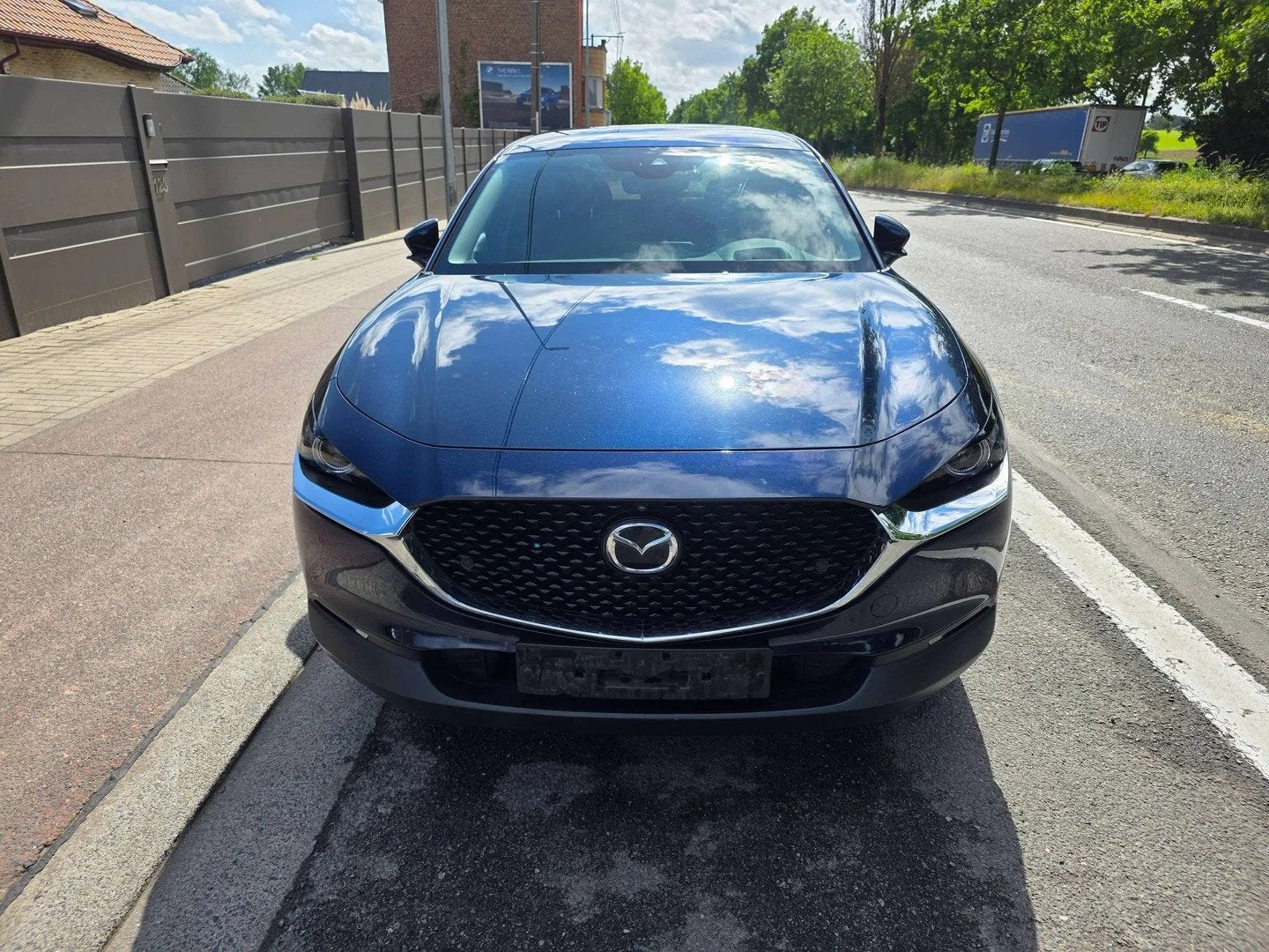 Mazda CX-30 CX-30 2.0i SKYACTIV-G MHE AUT. 1EIG. 2022' IN, Auto's, 1998 cc, Gebruikt, 4 cilinders, Blauw