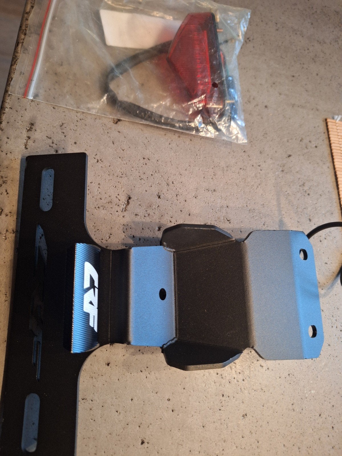Kentekenhouder kort voor Crf250 /300, Motoren, Ophalen of Verzenden, Nieuw