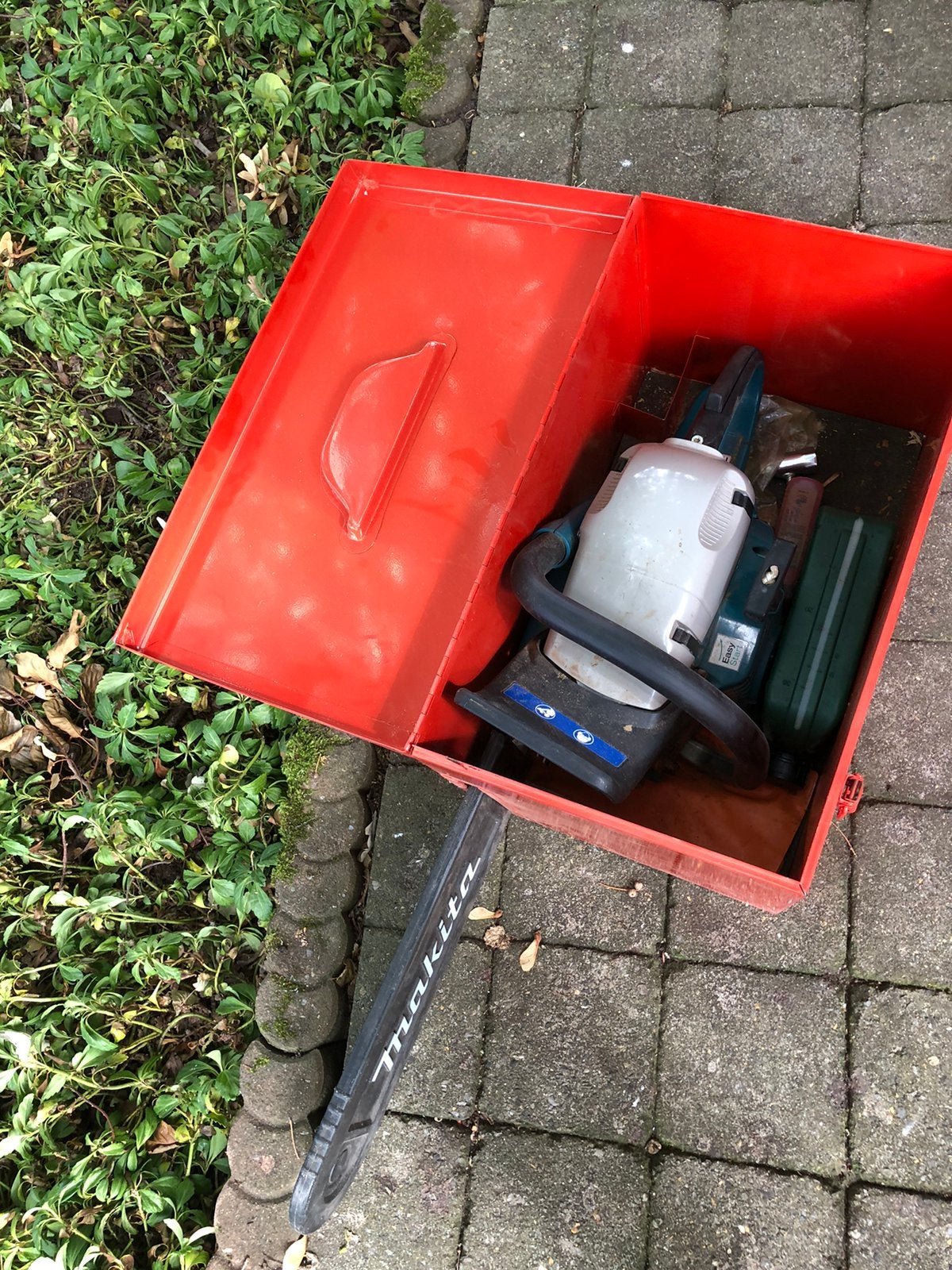Boomzaag, Ophalen, Gebruikt, Kettingzaag