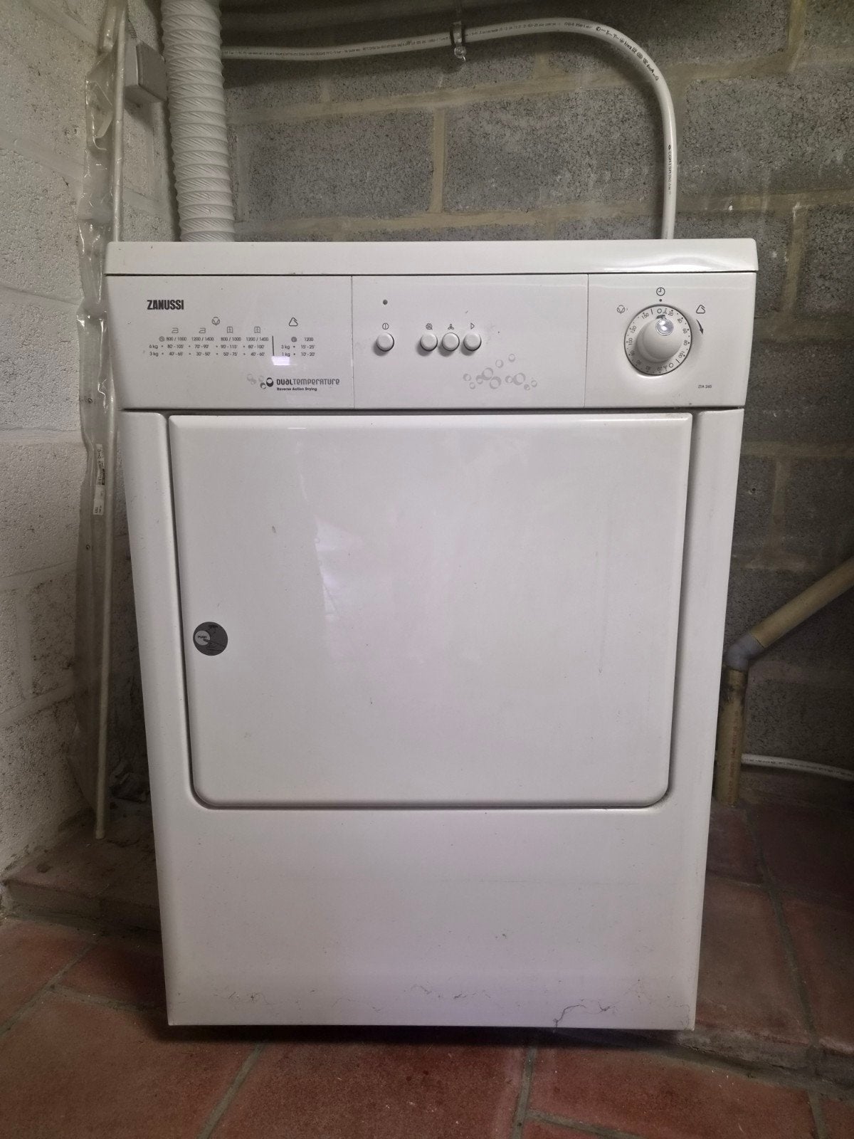 séchoir a évacuation Zanussi, Electroménager, Enlèvement