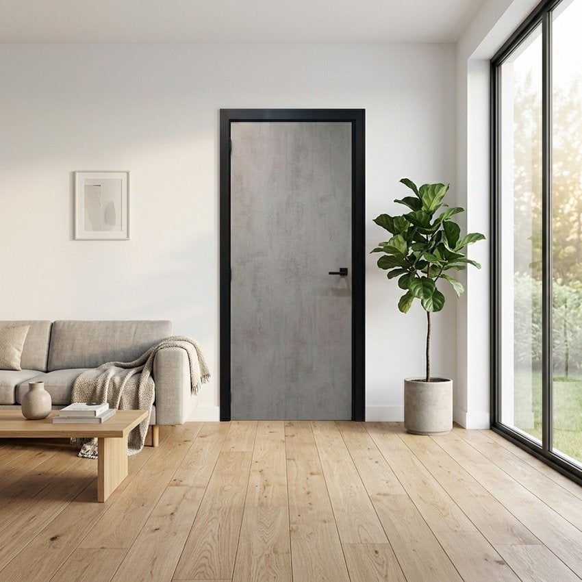 Blocs-portes Thys gris NEUFS – 83 × 201,5 cm – Complets, Bricolage & Construction, Neuf, 75 à 150 cm, Enlèvement, Bois