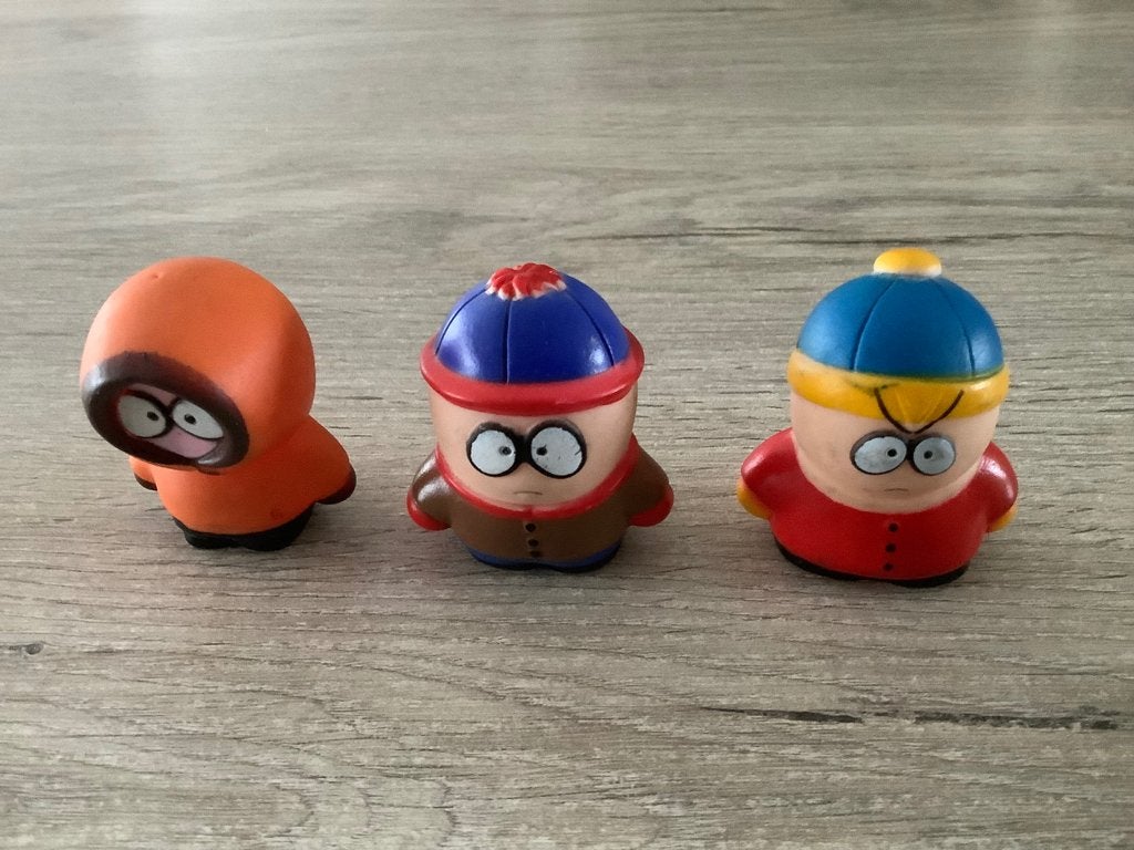 Southpark verschillende characters (5 cm), Ophalen of Verzenden, Zo goed als nieuw