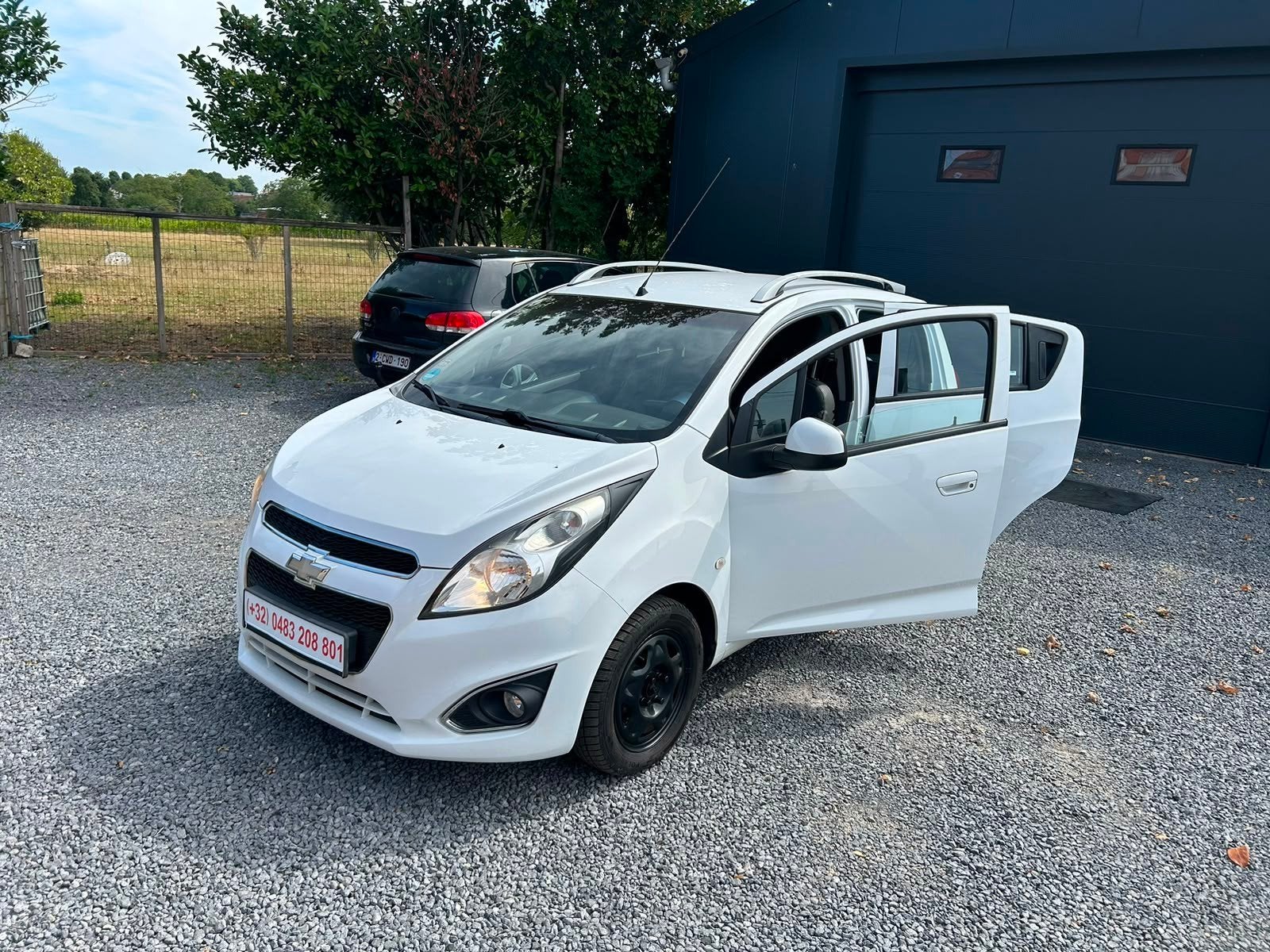 Chevrolet Spark 1.2 essence 1erMAIN 09/2013 113000km AIRCO, Auto's, Chevrolet, Bedrijf, Spark, 5 deurs, Centrale vergrendeling