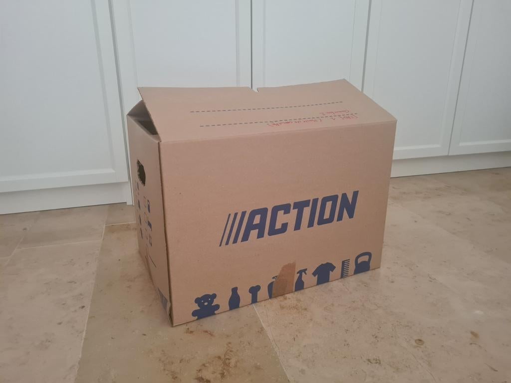 Lot de 10 boîtes de déménagement, Ophalen, Doos