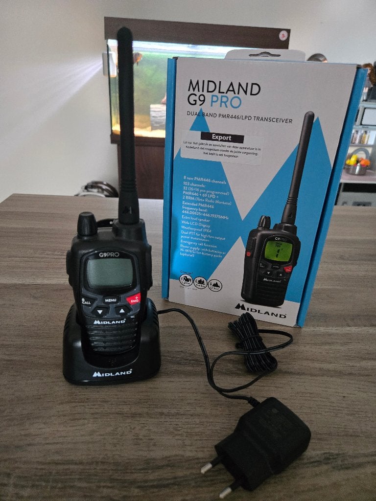 Midland G9 pro export, Telecommunicatie, Zenders en Ontvangers, Ophalen of Verzenden, Nieuw, Zender en Ontvanger