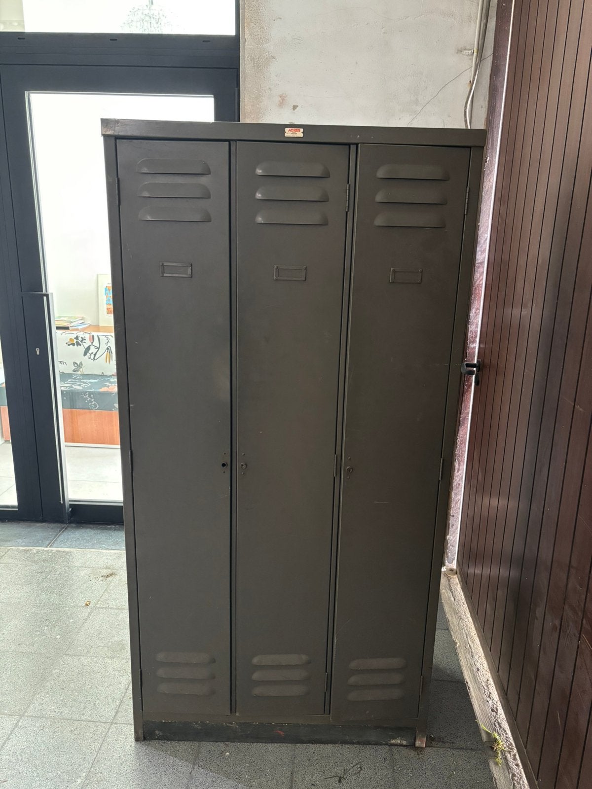 Vintage locker, Ophalen, Gebruikt