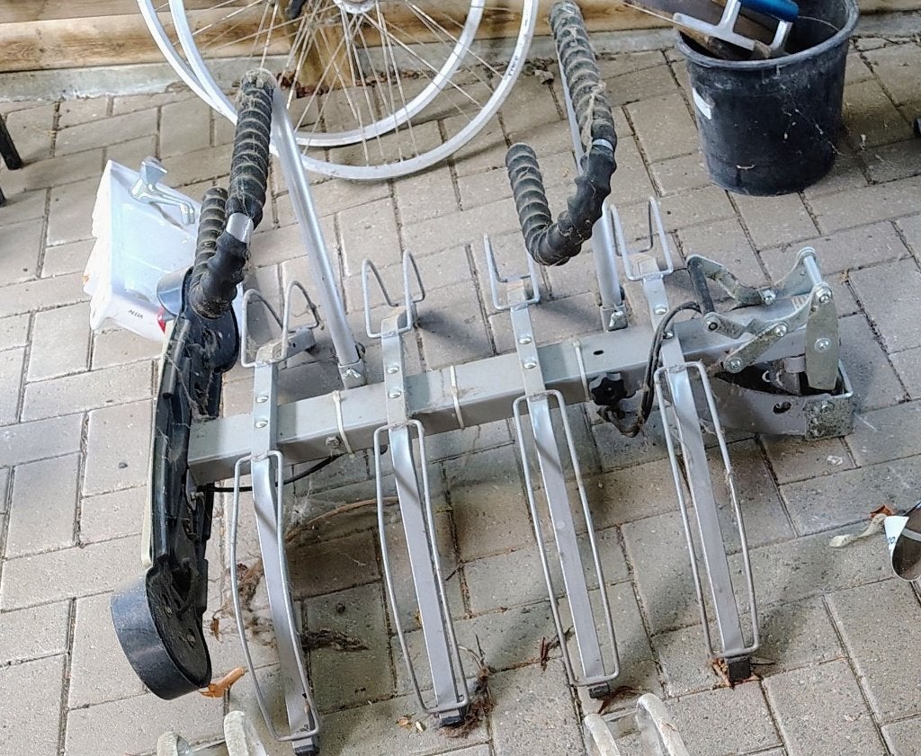 Mottez A009P4RA (Trekhaak fietsendrager - hangend), Ophalen, Gebruikt