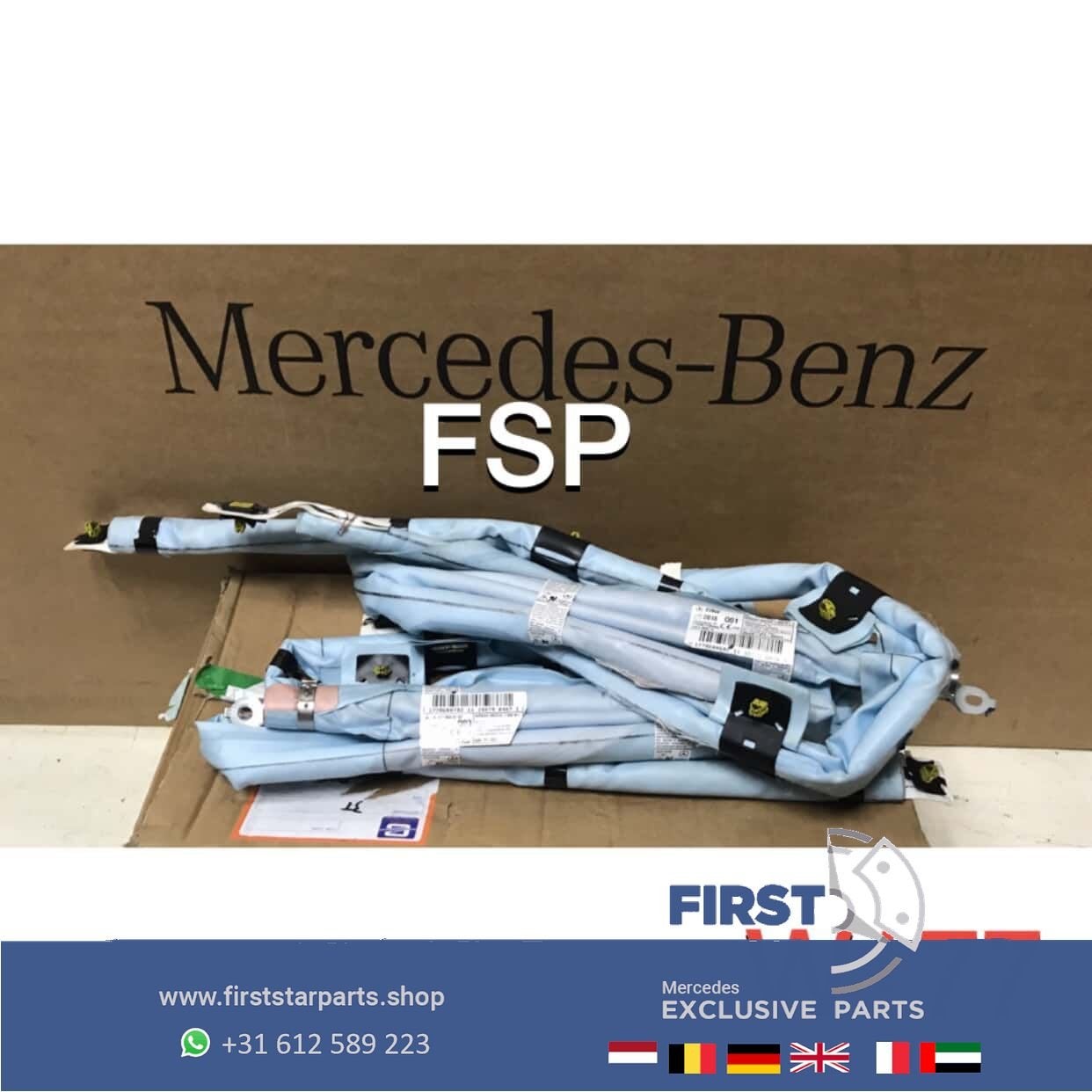 W177 DAK  HEMEL AIRBAG SET LINKS+RECHTS Mercedes A Klasse 20, Auto-onderdelen, Gebruikt, -, Ophalen of Verzenden, -