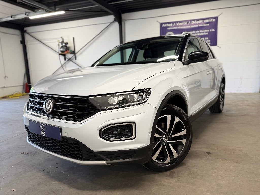 T-Roc 1.0 TSI IQ-aandrijving, Auto's, Voorwielaandrijving, Stof, Wit, Bedrijf