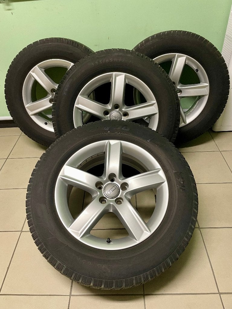 Audi origineel q5 set top velgen nog nieuw staat 5x112, Auto-onderdelen, Banden en Velgen, Ophalen, Velg(en), Nieuw, 17 inch