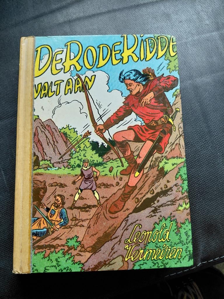 De Rode Ridder valt aan, Fiction, Leopold Vermeiren., Enlèvement, Utilisé