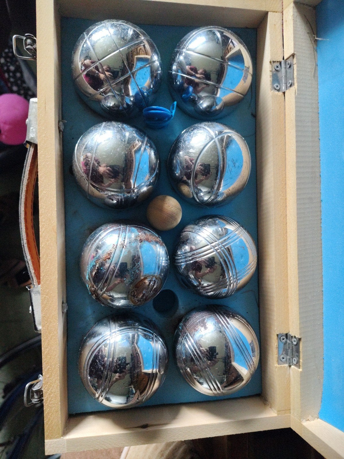 petanque set, Sport en Fitness, Ophalen