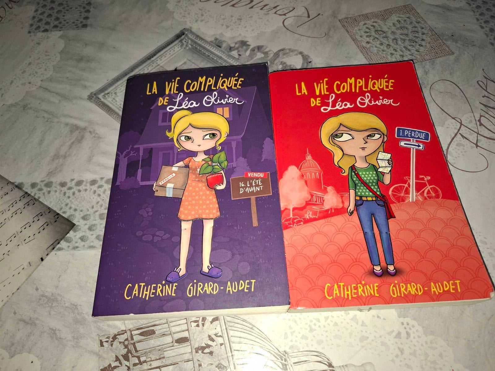 livres la vie compliquée de Léa, Enlèvement