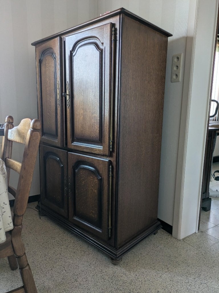 kast, Huis en Inrichting, Ophalen, Klassiek, 150 tot 200 cm, Eikenhout