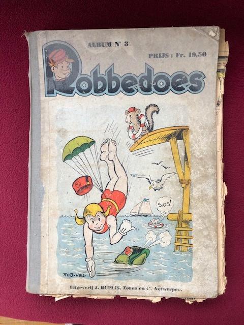 ALBUM DE ROBBEDOES N 3 DE 1939, Livres, Enlèvement ou Envoi, Une BD, Utilisé, Dupuis