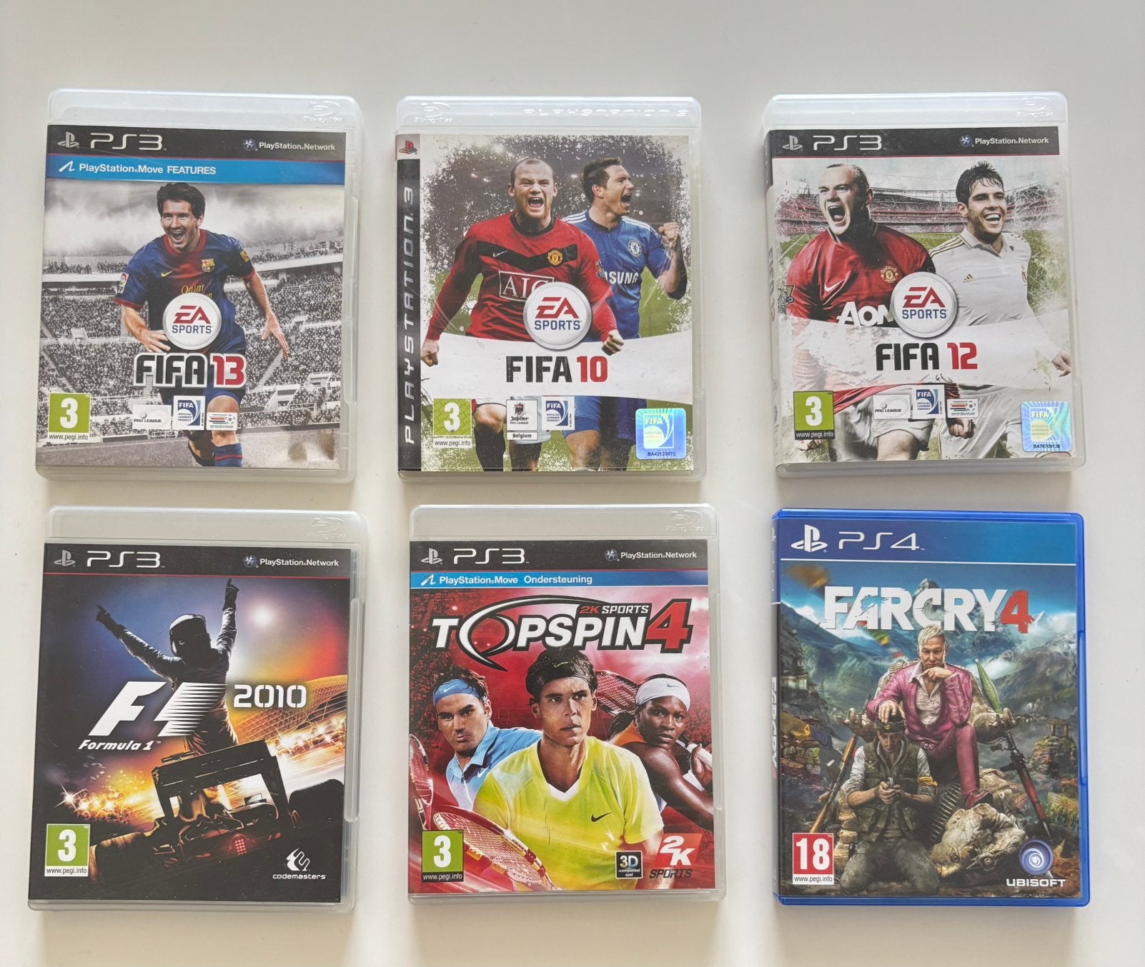 Jeux Playstation 3 et 4, Enlèvement ou Envoi, 1 joueur, À partir de 18 ans, Utilisé
