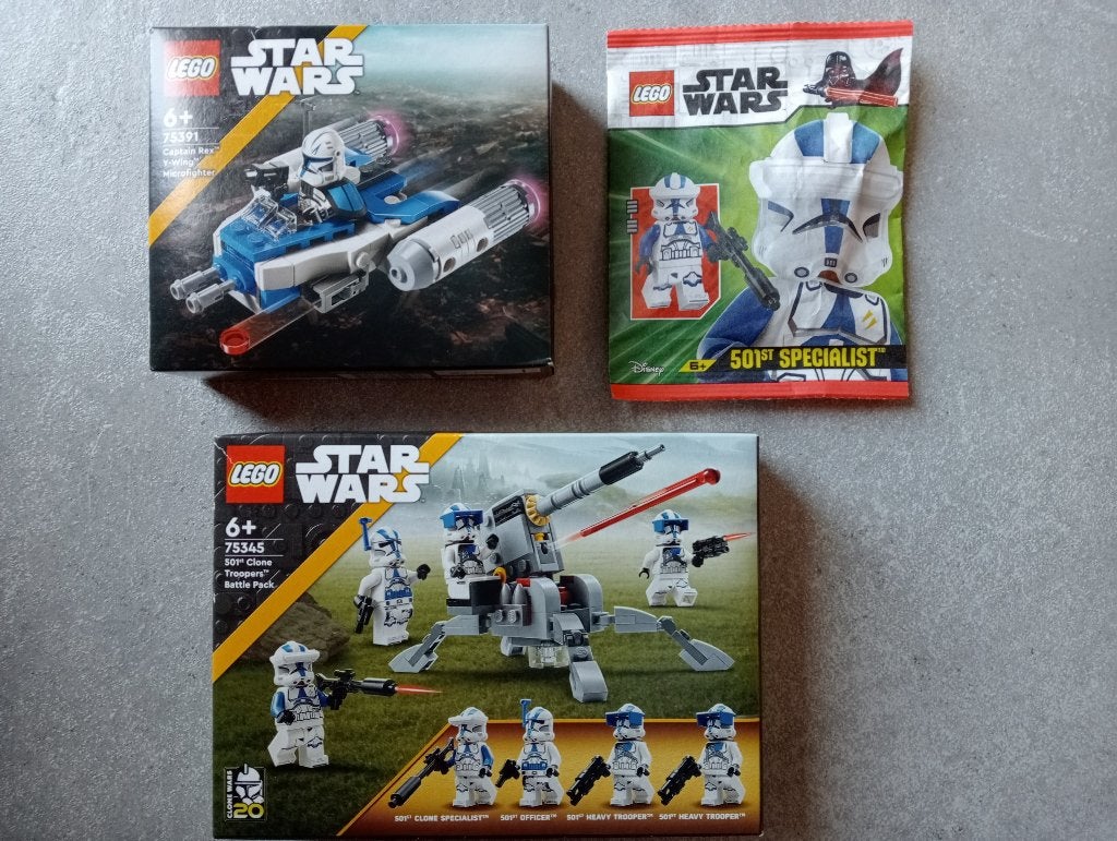 Perceel 501 Legion (75345 - 75391 - 912407), Star Wars, Lego, Nieuw, Ophalen of Verzenden