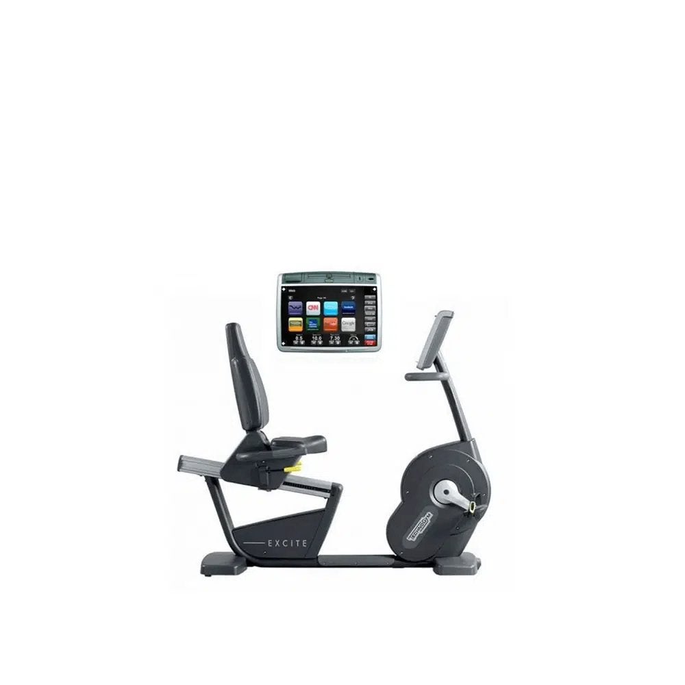 Technogym – Excite 700 Visioweb – Recumbent Bike, Ophalen of Verzenden, Zo goed als nieuw, Benen, Overige typen