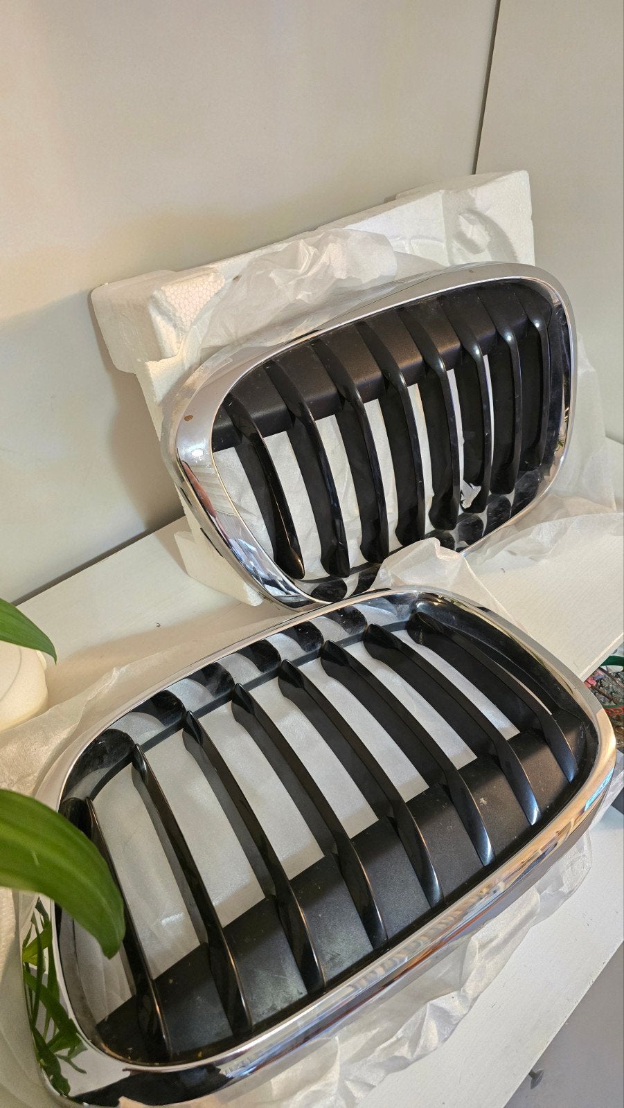 Calandre BMW X1, Pare-chocs, Enlèvement, Utilisé, BMW