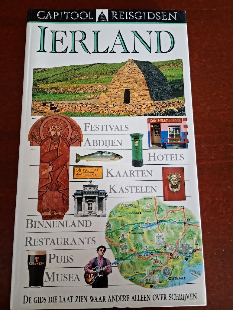 Ierland reisgids, Capitool, Europa, Ophalen of Verzenden, Zo goed als nieuw