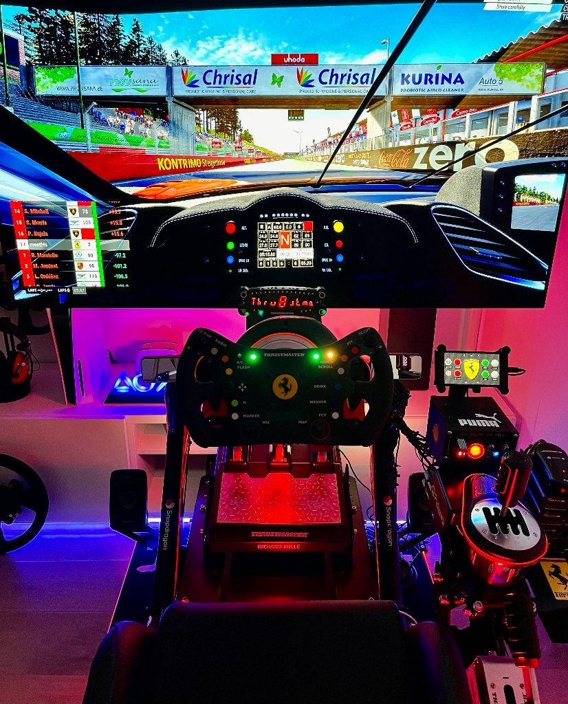 Chaise Simrace Simrig avec mouvement pour console et PC, Enlèvement, Comme neuf, Playseat ou Siège de jeu, PlayStation 4