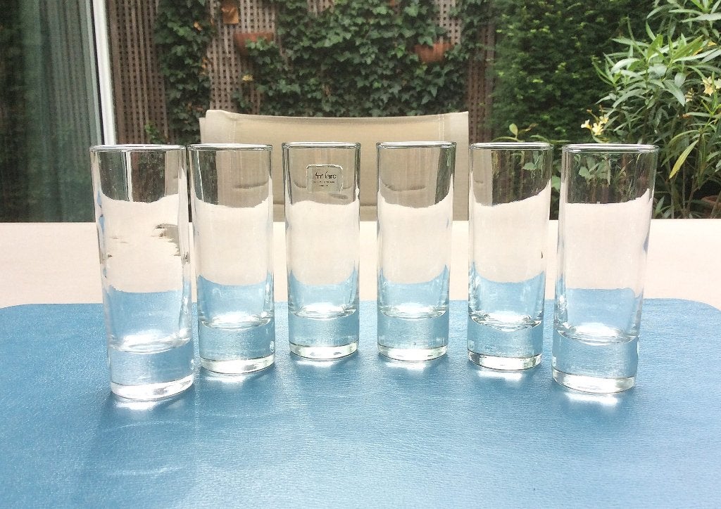 6 gobelets ou verres à liqueur Luminarc, Enlèvement ou Envoi, Comme neuf, Verres et Verres à shot