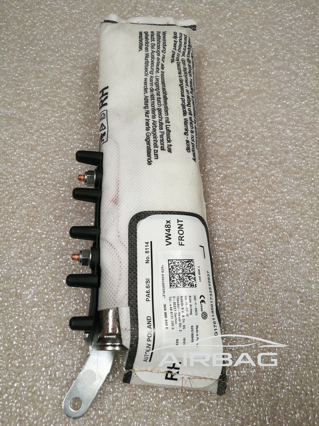 VW Caddy stoel airbag rechts 2K5880242 2K5880242D 2K5880242E, Gebruikt, -, -, Ophalen of Verzenden