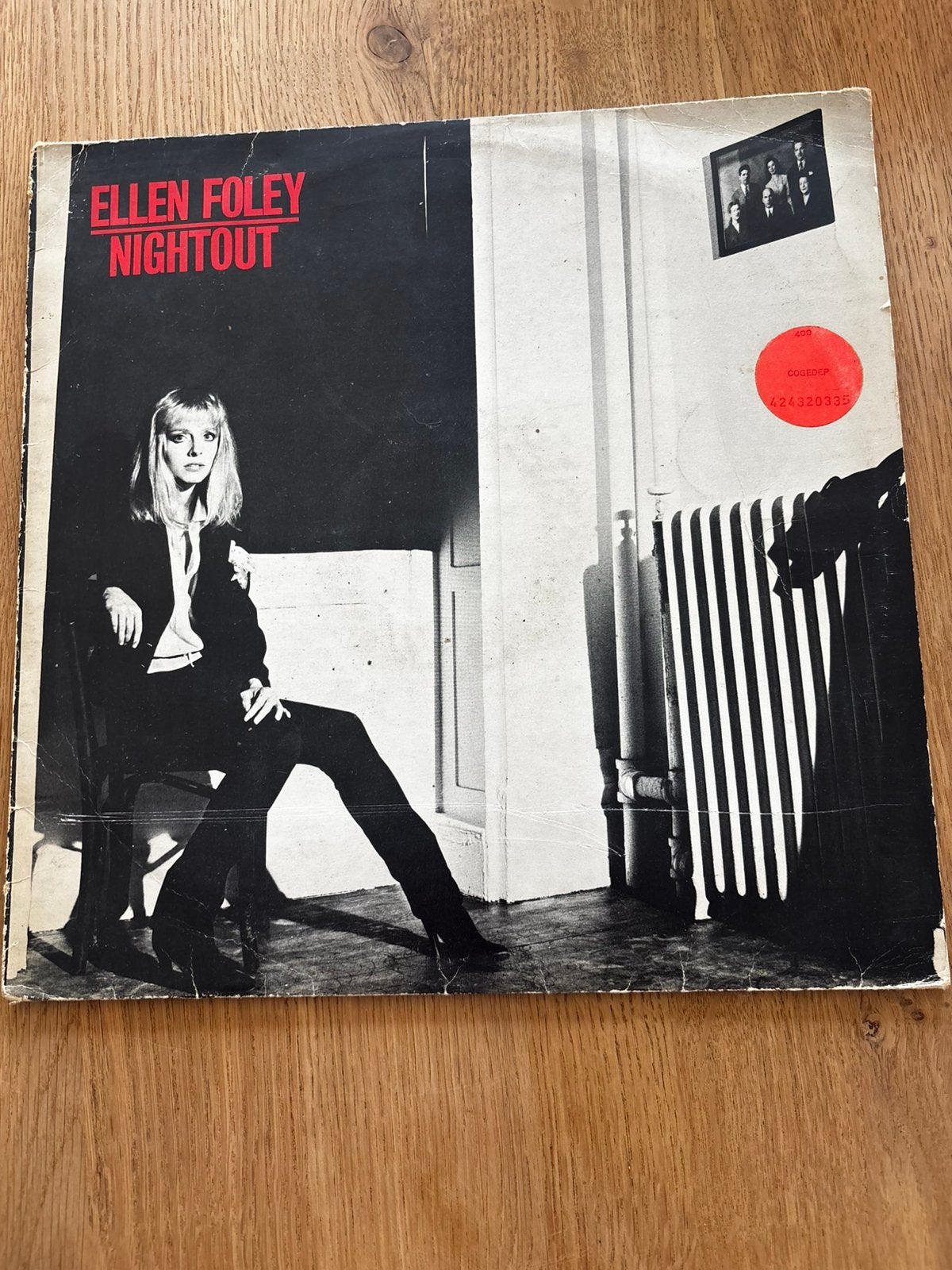 Vinyle Ellen Foley 33 tours, Avec pochette intérieure, Rock alternatif, Enlèvement ou Envoi, Utilisé