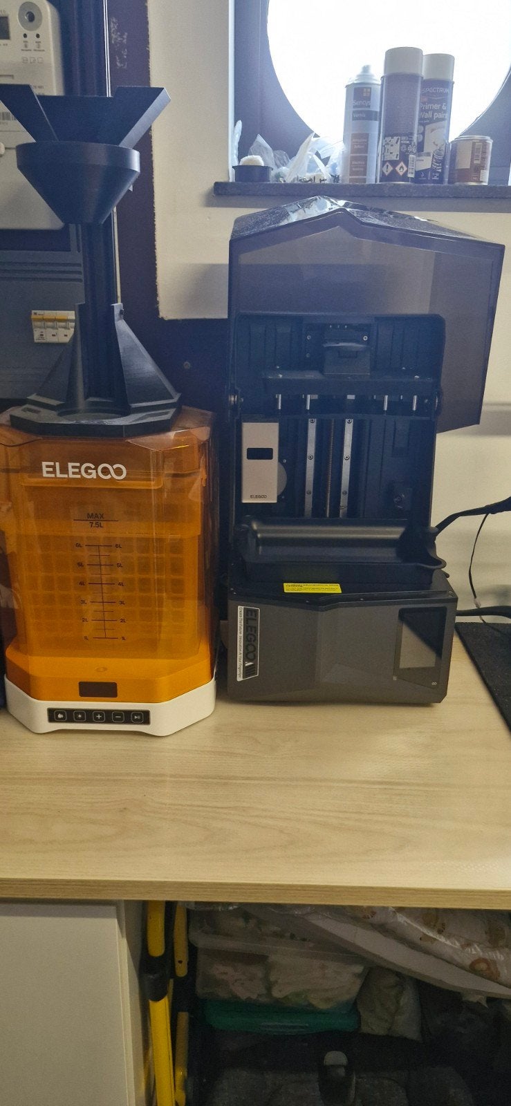 Elegoo Saturn 4 Ultra 3D-Printer Set – Complete Startklaar, Ophalen, Zo goed als nieuw