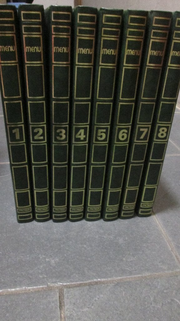 kookboeken (Encyclopedie De volledige menu-serie) 8 delen, Boeken, Ophalen, Wina Born
