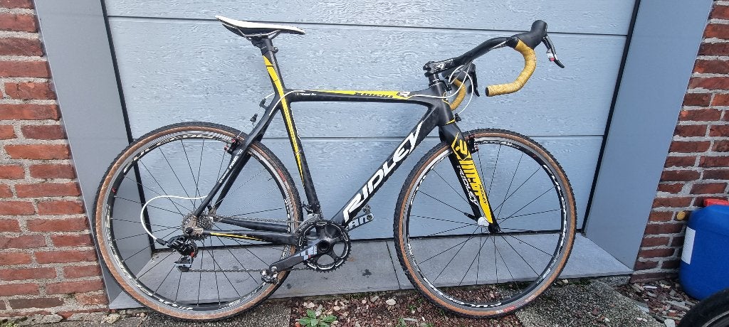 Crossfiets Ridley X night Telenet-Fidea, Ophalen, Gebruikt, Velgrem, Aluminium