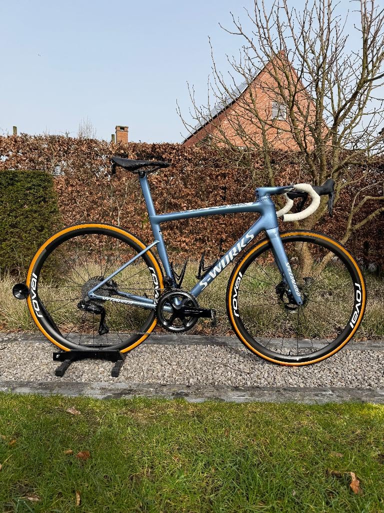 S-Works Tarmac SL8 54 Glacial Blue, Fietsen en Brommers, 28 inch, Gebruikt, Carbon, Heren